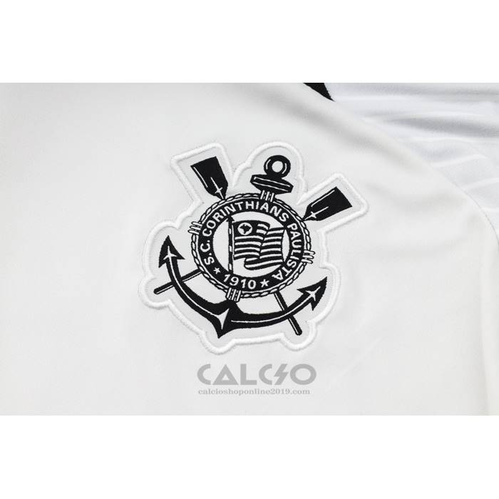Tuta da Track Corinthians Manica Corta 2024-2025 Grigio - Pantaloncini